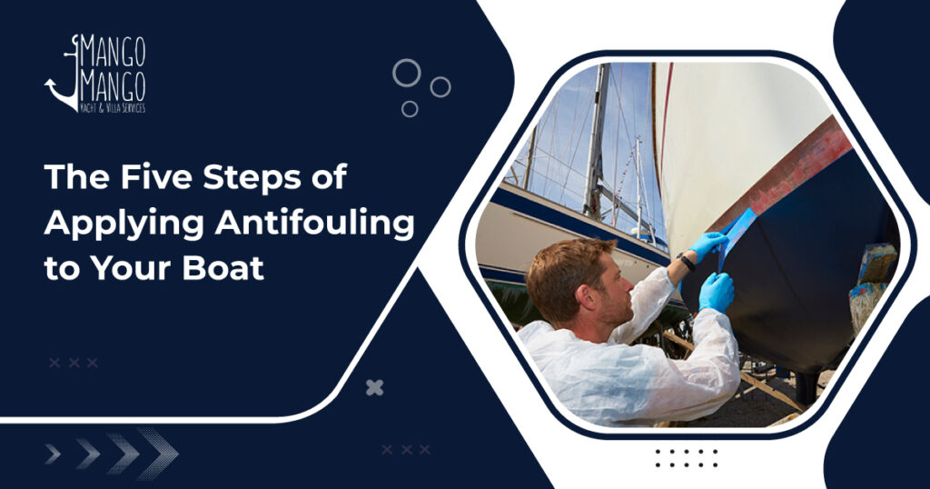The Five Steps of Applying Antifouling to Your Boat