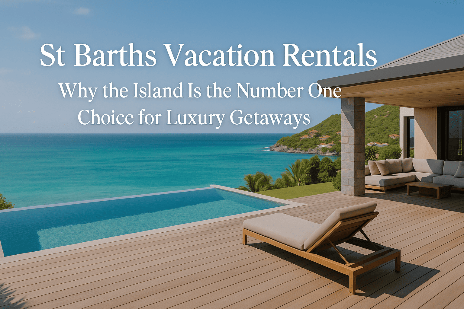 St Barths vacation rentals luxury villa with ocean view on Saint Barths island
