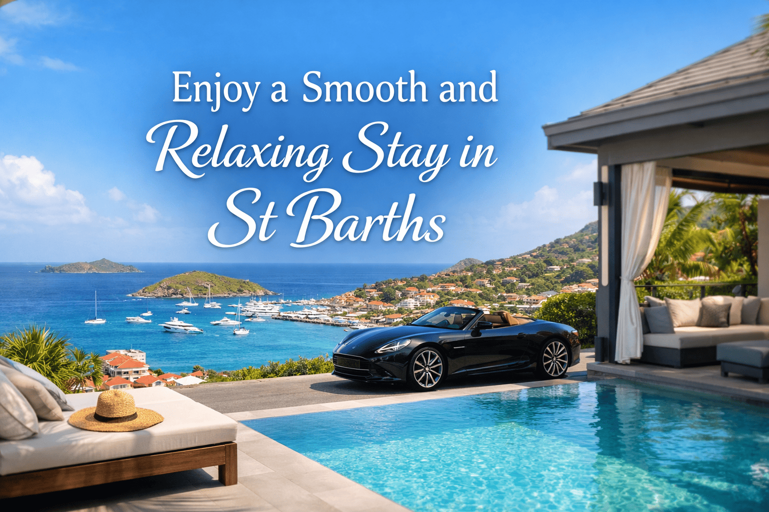 Relaxing luxury travel experience in St Barths with personalized support from Mango Mango SBH